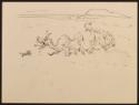 Arthur Lismer, 1885 - 1969
Untitled (dog and dragon)
charcoal on paper
19.9 x 14.9 cm
Arthu…
