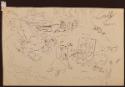 Arthur Lismer, 1885 - 1969
Wet paint (Arthur Lismer on sketching trip) 
pen and ink on paper…