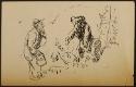 Arthur Lismer, 1885 - 1969
Untitled (man meets bear)
pen and ink on paper
20.4 x 13 cm
Arth…