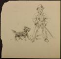Arthur Lismer, 1885 - 1969
Untitled (dog and man)
conté on paper
25 x 24.8 cm
Arthur Lismer…