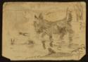 Arthur Lismer, 1885 - 1969
Untitled (dog and frogs)
graphite on paper
8.1 x 5.7 cm
Arthur L…