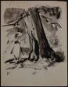 Arthur Lismer, 1885 - 1969
Untitled (penguin by tree trunk)
pen and ink on paper
23.4 x 30 c…