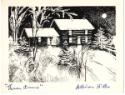 Will Ogilvie (1901 - 1989)
Three Acres, Albion Hills 1966 (Christmas card)
photomechanical pr…