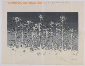 Bruno Bobak (1923 - 2012)
Christmas Greetings 1969
photo-serigraph on paper, 105/200
43.4 x …
