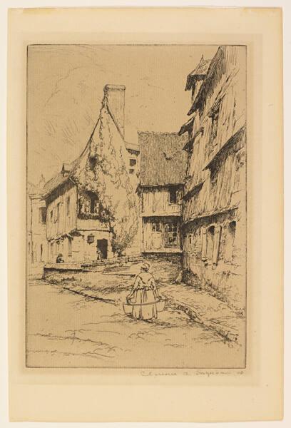 Rue à Caudebec-en-Caux