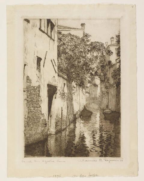 Canal San Agostino, Venice