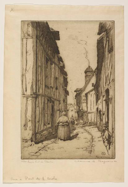 Rue à Pont-de-l'Arche