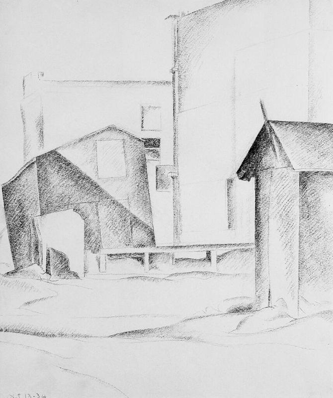 Old Buildings From Shack