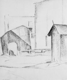 Old Buildings From Shack