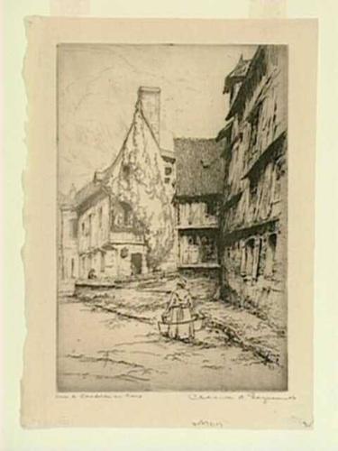 Rue à Caudebec-en-Caux