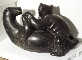 Man Fighting With Bear