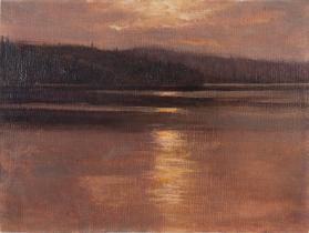 Sunset Over Hills