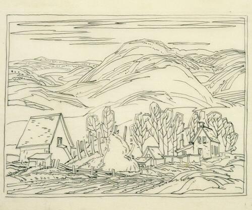 Study for Farm Near Mattawa