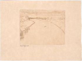 River with Small Boats