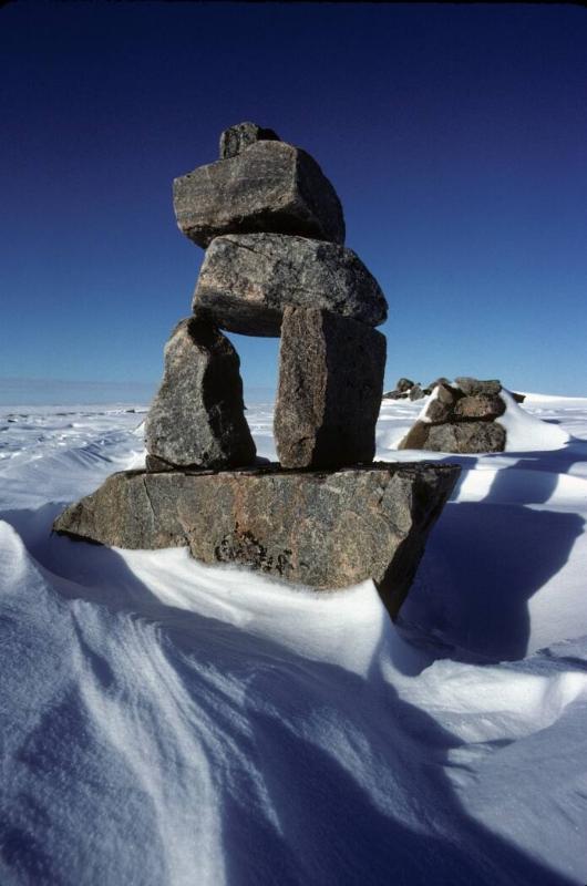 Niungvaliruluit at Inuksugalait, Southwest Baffin Island, 1997

Photograph by Norman E. Halle…