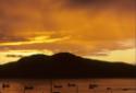 Sunset in the Dorset area. 
Cape Dorset, Southwest Baffin Island, Nunavut, 1989

The Norman …