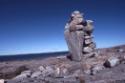 Inuksuk in the Pudla Inlet area. 
Southwest Baffin Island, Nunavut, 1997

The Norman Hallend…