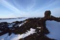 Inuksullarik (an ancient and very important inuksuk built by the Tuniit).
Cape Dorset, Southwe…